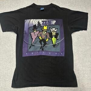 Vintage ZZ Top T-shirt Mens Size Large Antenna Tour 90s Band Concert